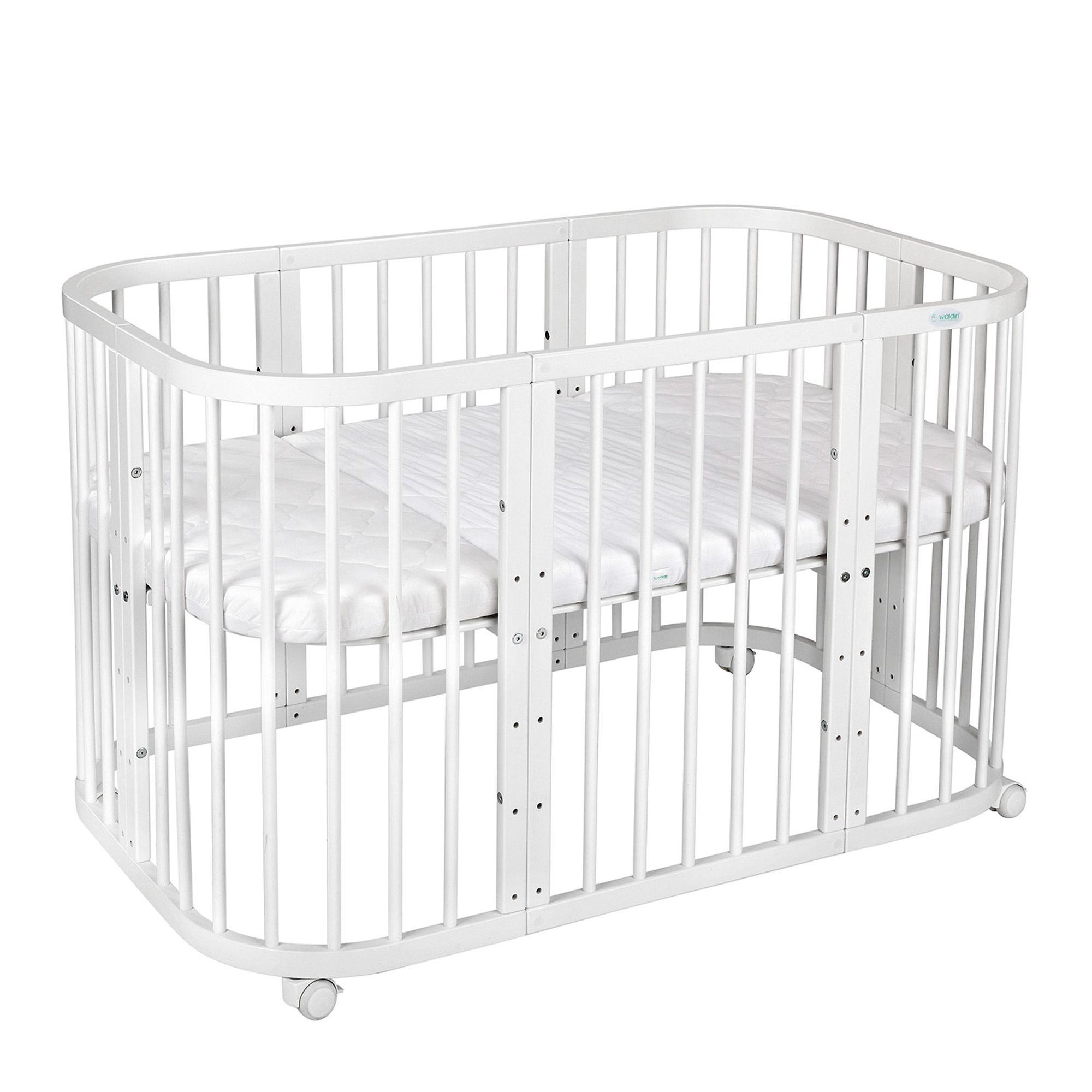 Waldin - łóżeczko 7w1 | White Waldin - łóżeczko 7w1 | White
