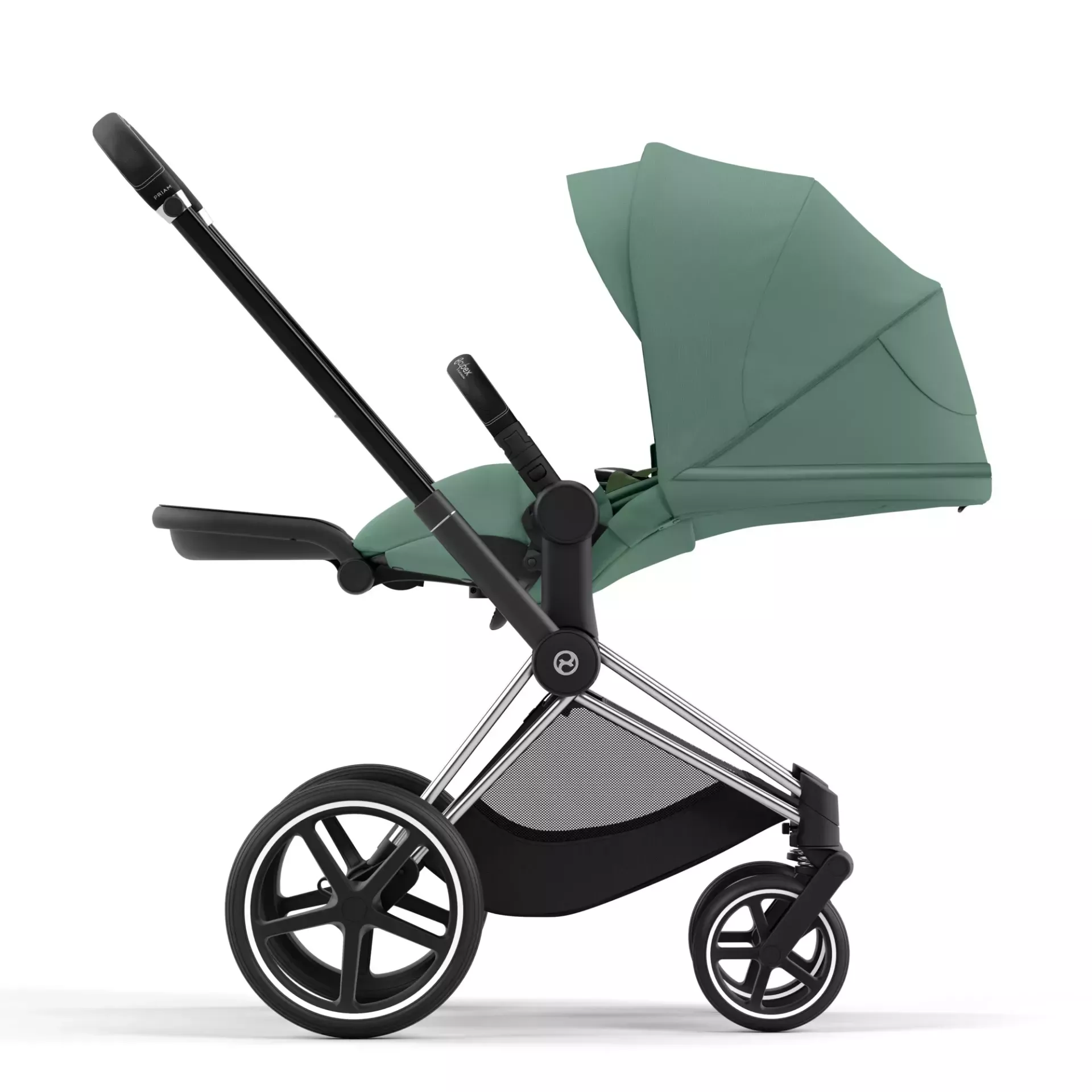 Cybex Priam 4.0 | Leaf Green (Chrome Black Frame)
