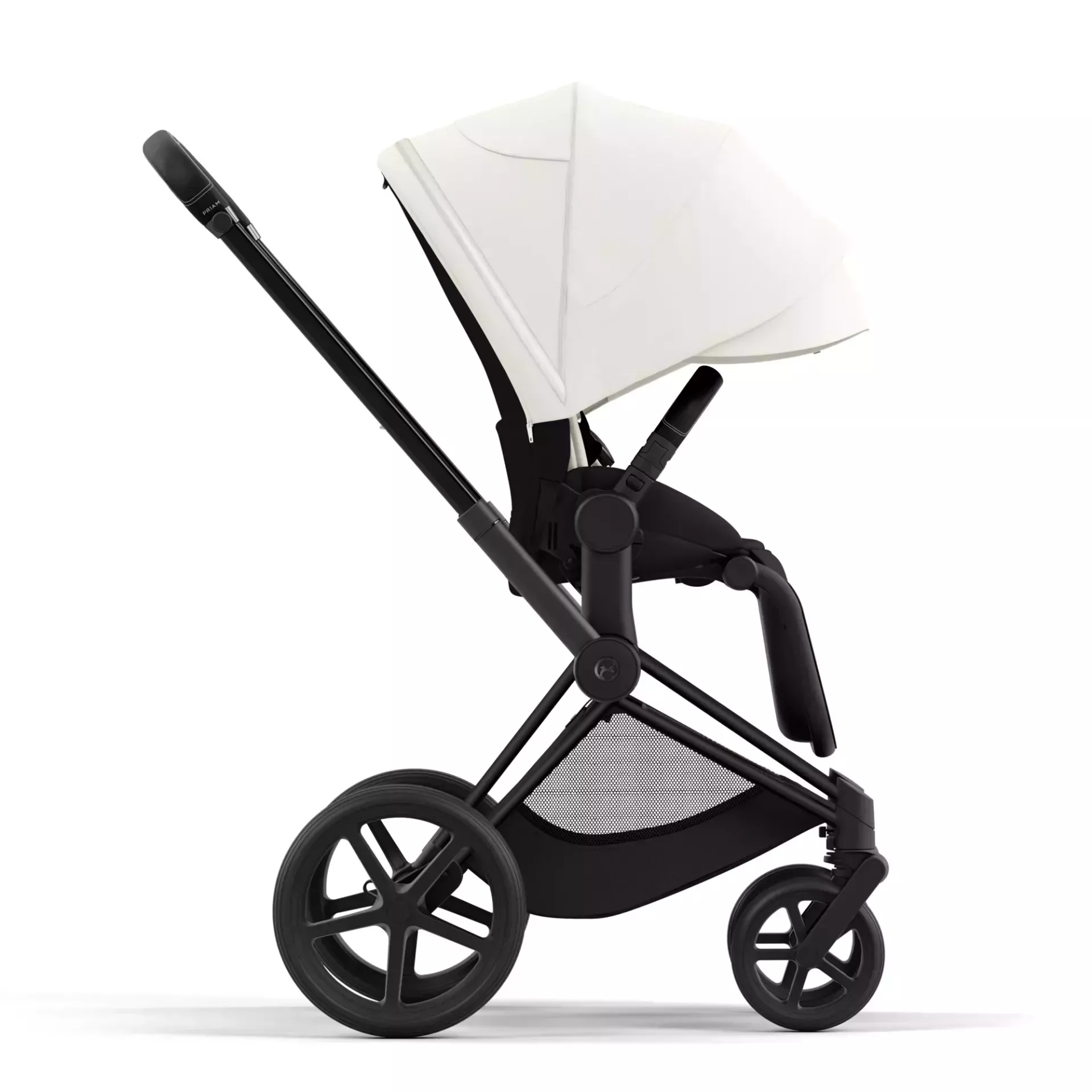 Cybex Priam 4.0 | Off White (Matt Black Frame)