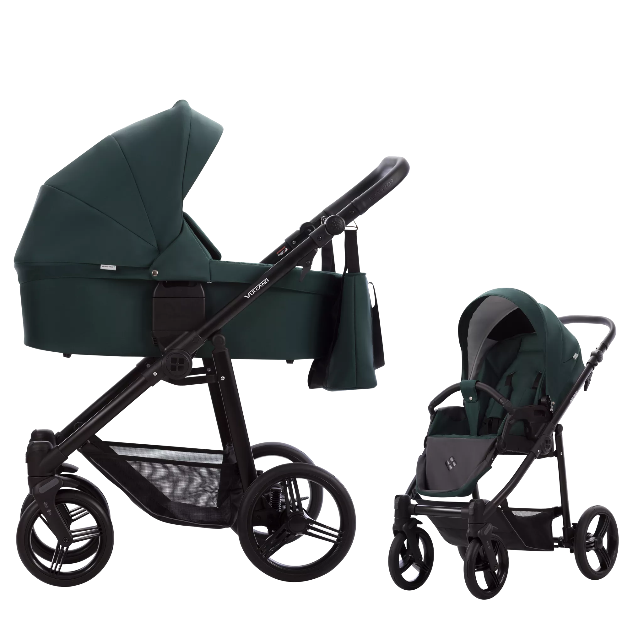 Bebetto Vulcano - 2w1 | 05 (Black Frame)