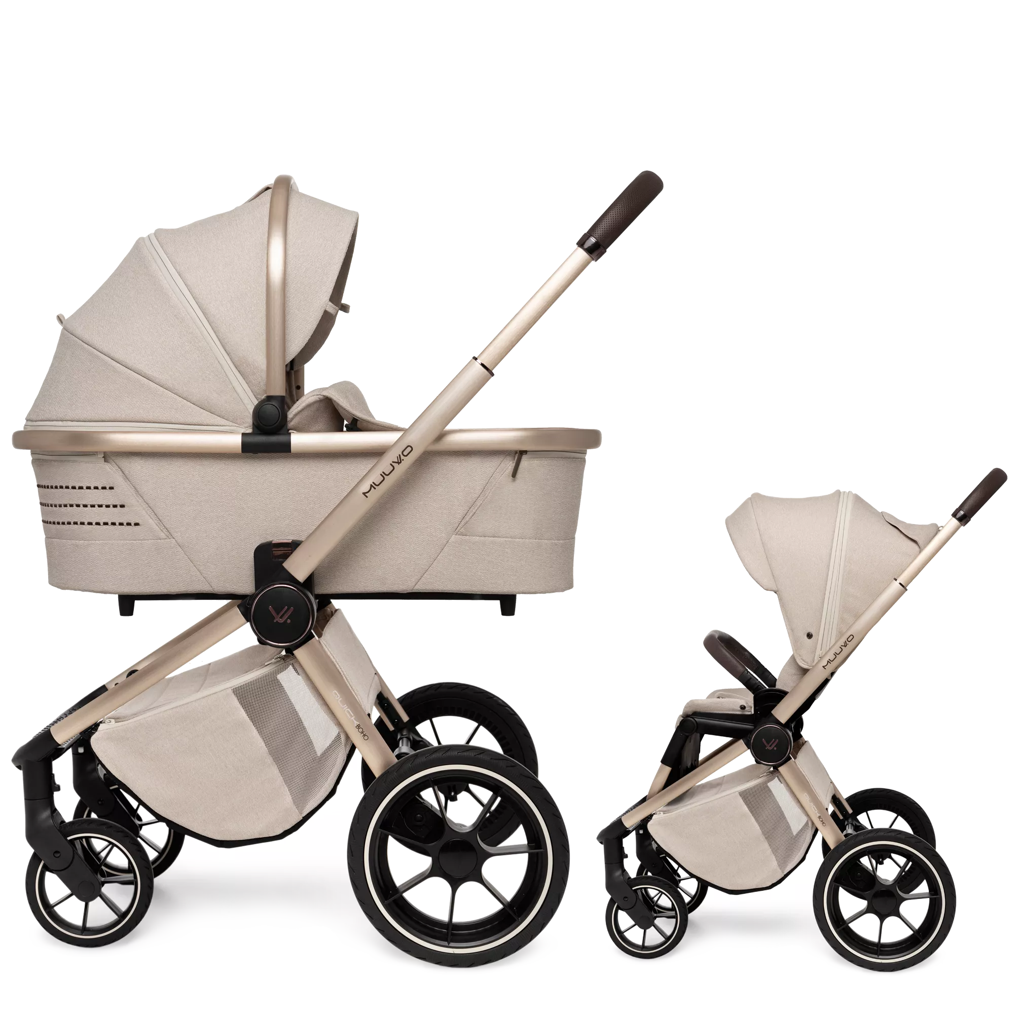 Muuvo Quick Boho +GRATIS - 2w1 | Brown