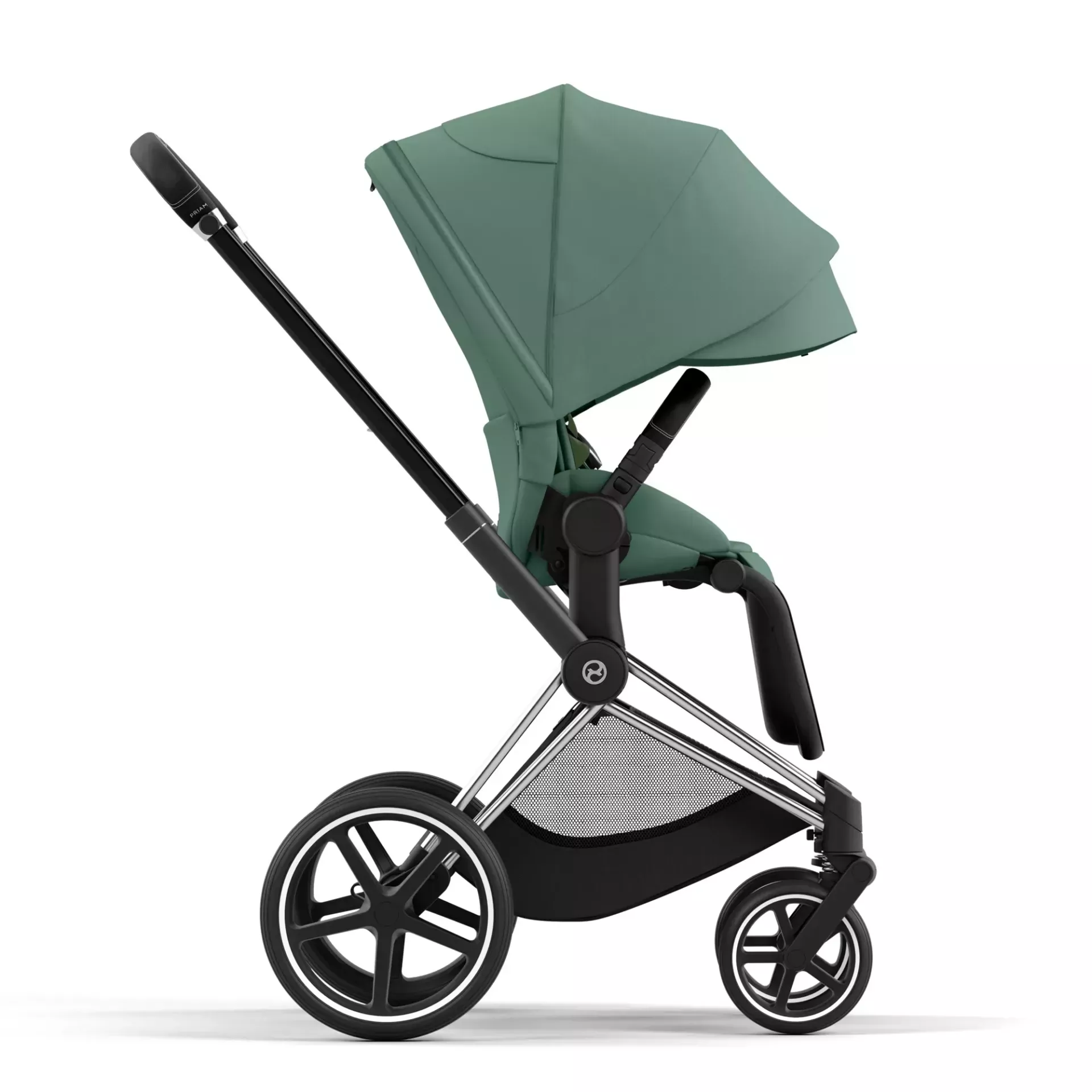 Cybex Priam 4.0 | Leaf Green (Chrome Black Frame)