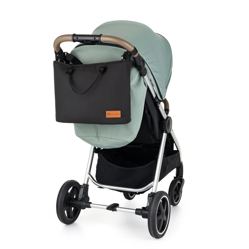 Torba do wózka Petite&Mars | Universal Black Torba do wózka Petite&Mars | Universal Black