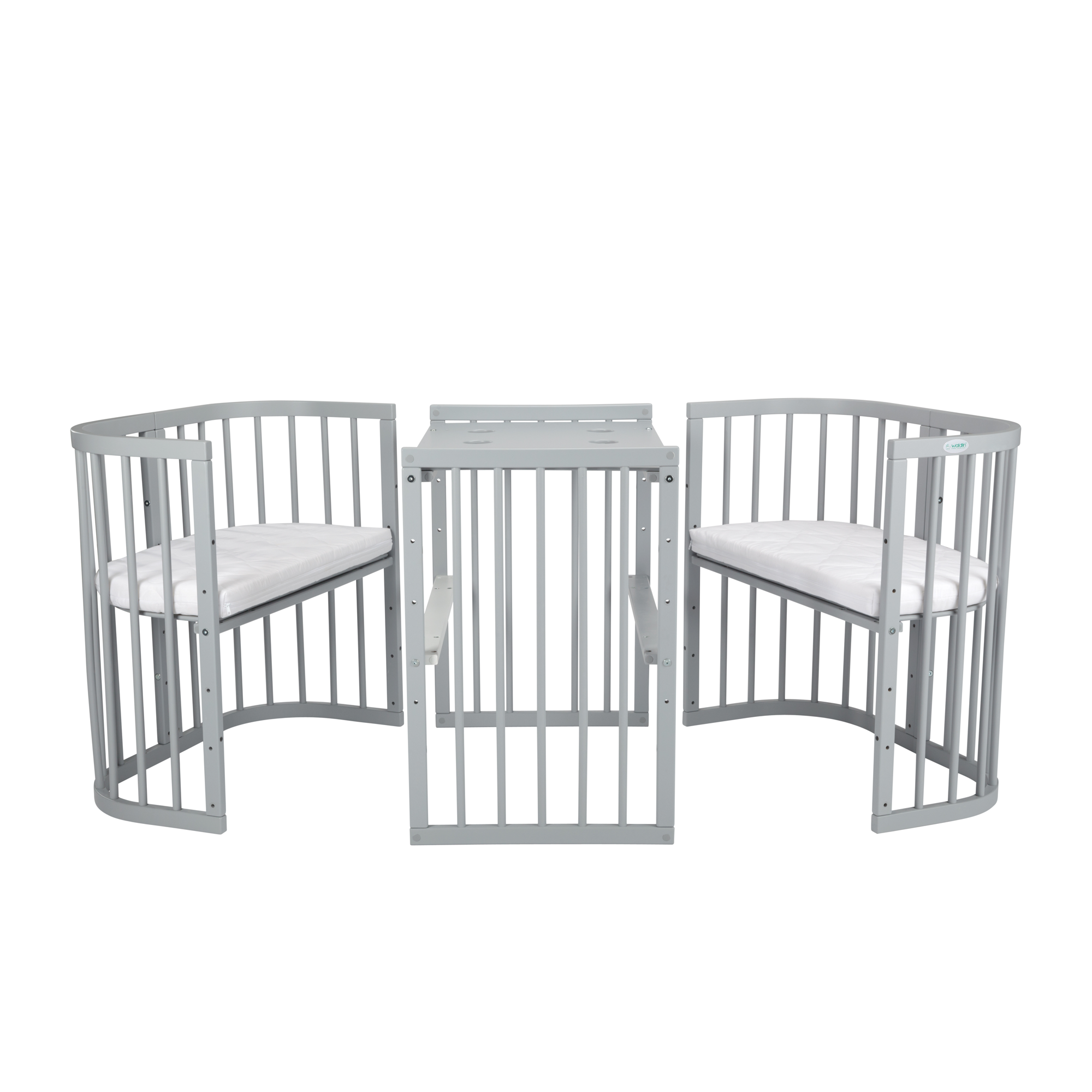 Waldin - łóżeczko 7w1 | Grey Waldin - łóżeczko 7w1 | Grey
