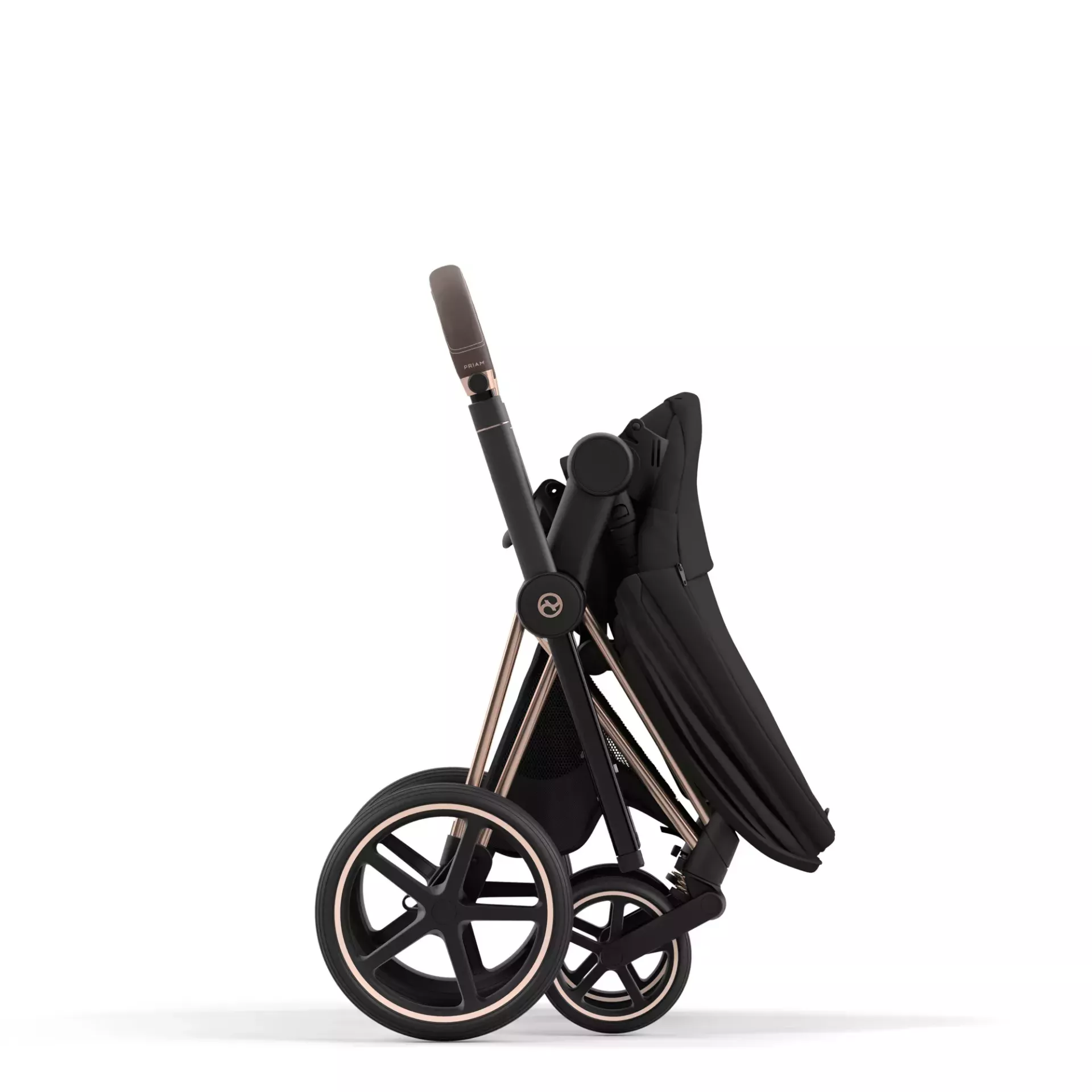Cybex Priam 4.0 | Sepia Black (Rosegold Frame)