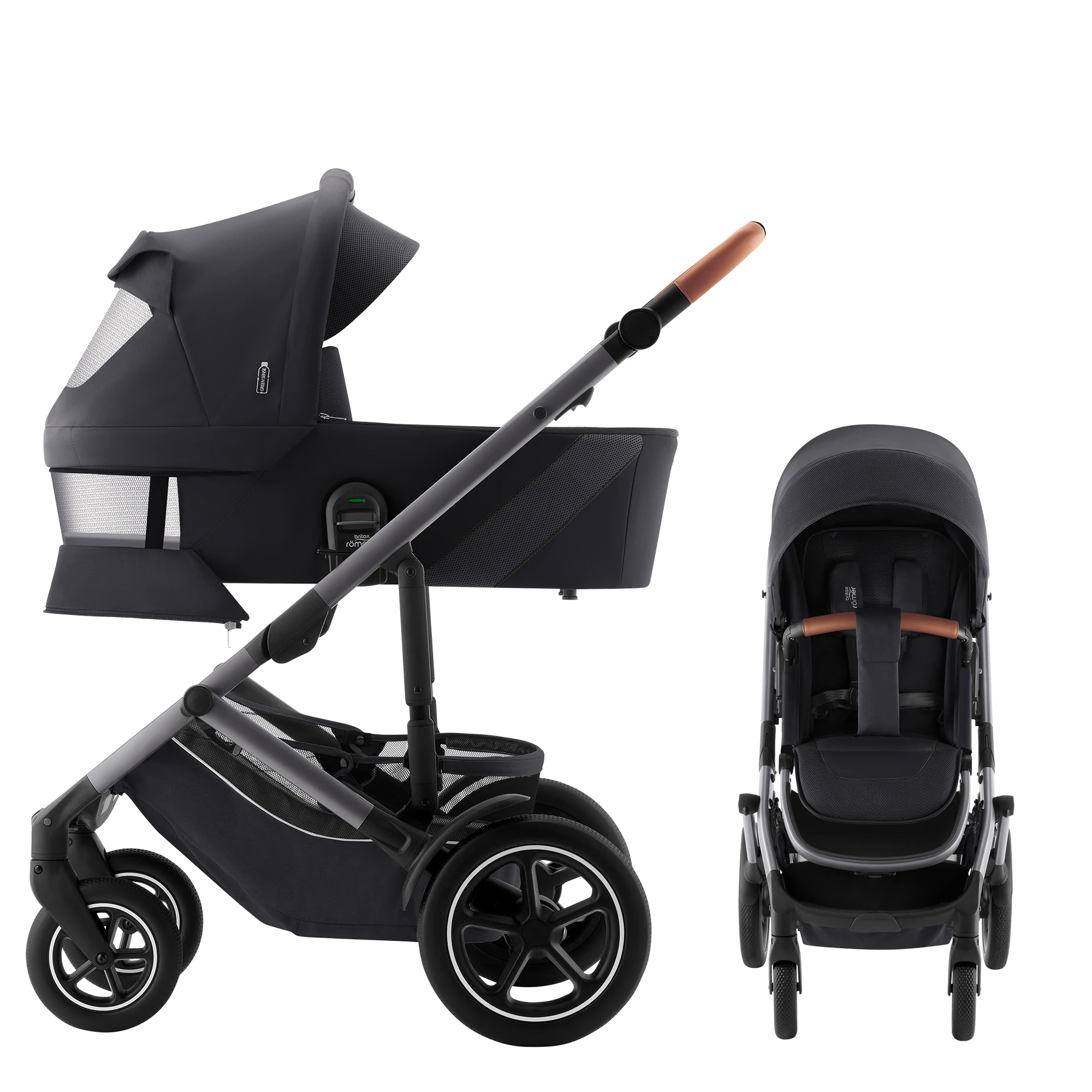 Britax Römer Smile 5Z +GRATISY - 2w1 | Fossil Grey