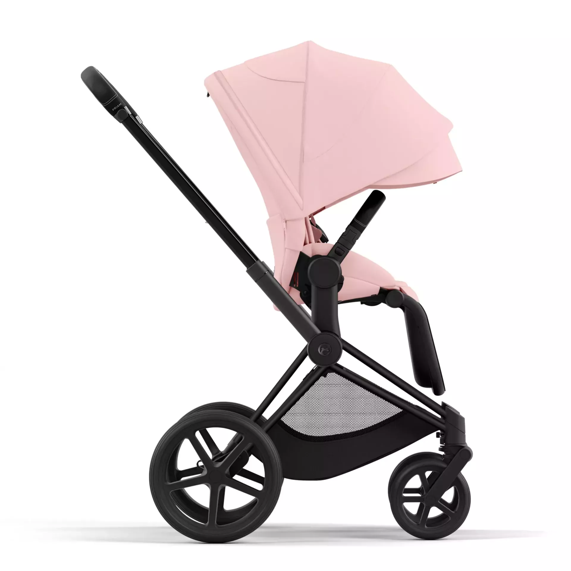 Cybex Priam 4.0 | Peach Pink (Matt Black Frame)