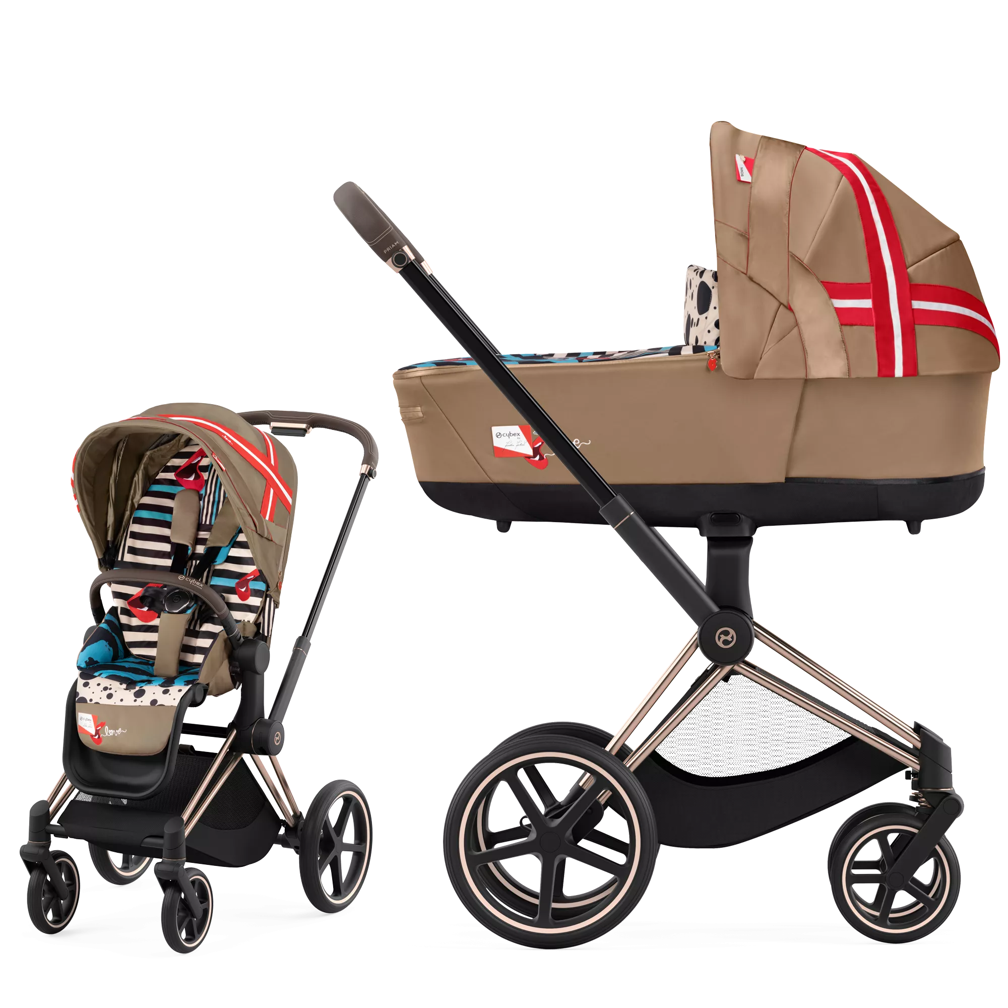 Cybex Priam 4.0 - 2w1 | One Love - Design Collaborations