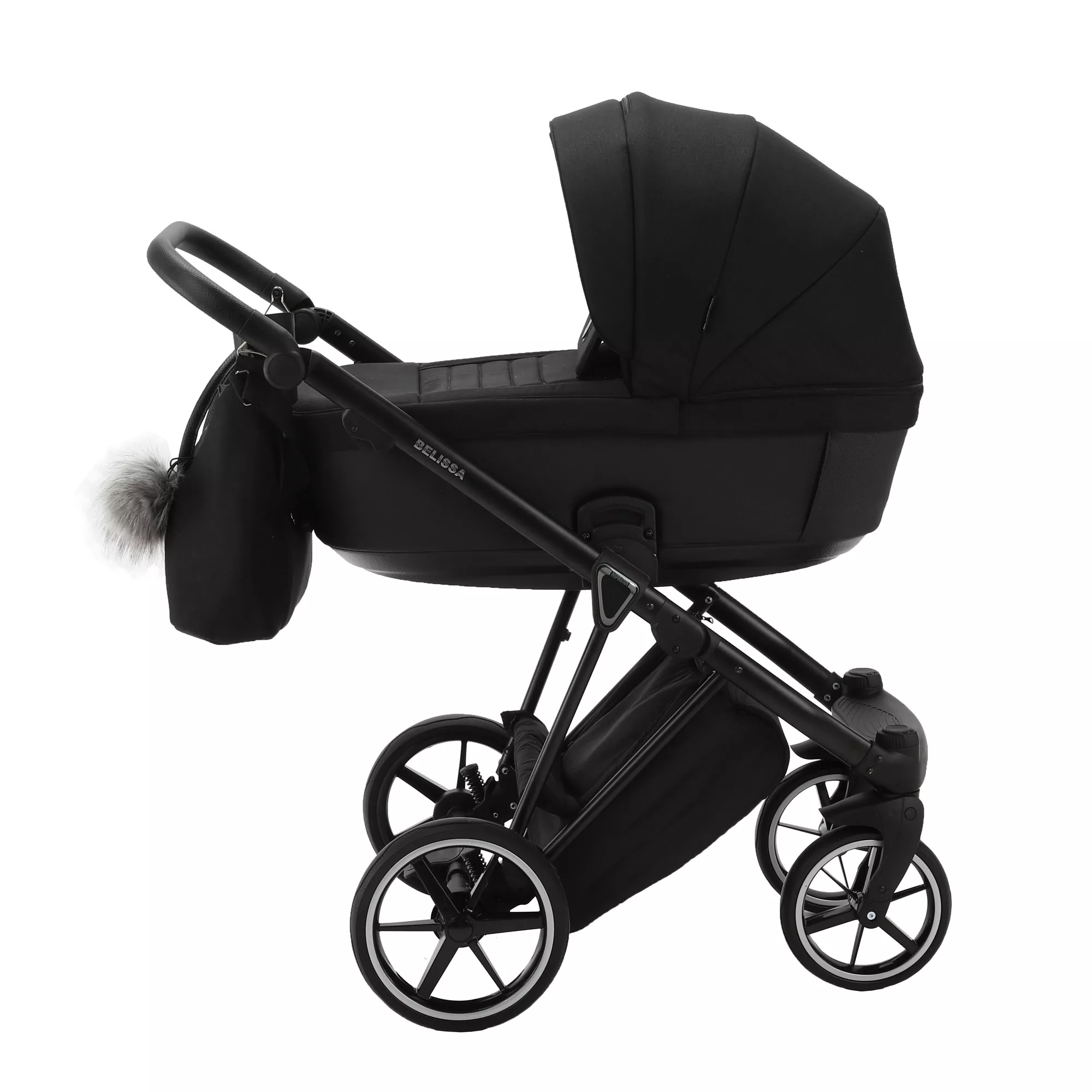 Adamex Belissa + fotelik Cybex Cloud T i-Size - wózek 3w1 | PS-37