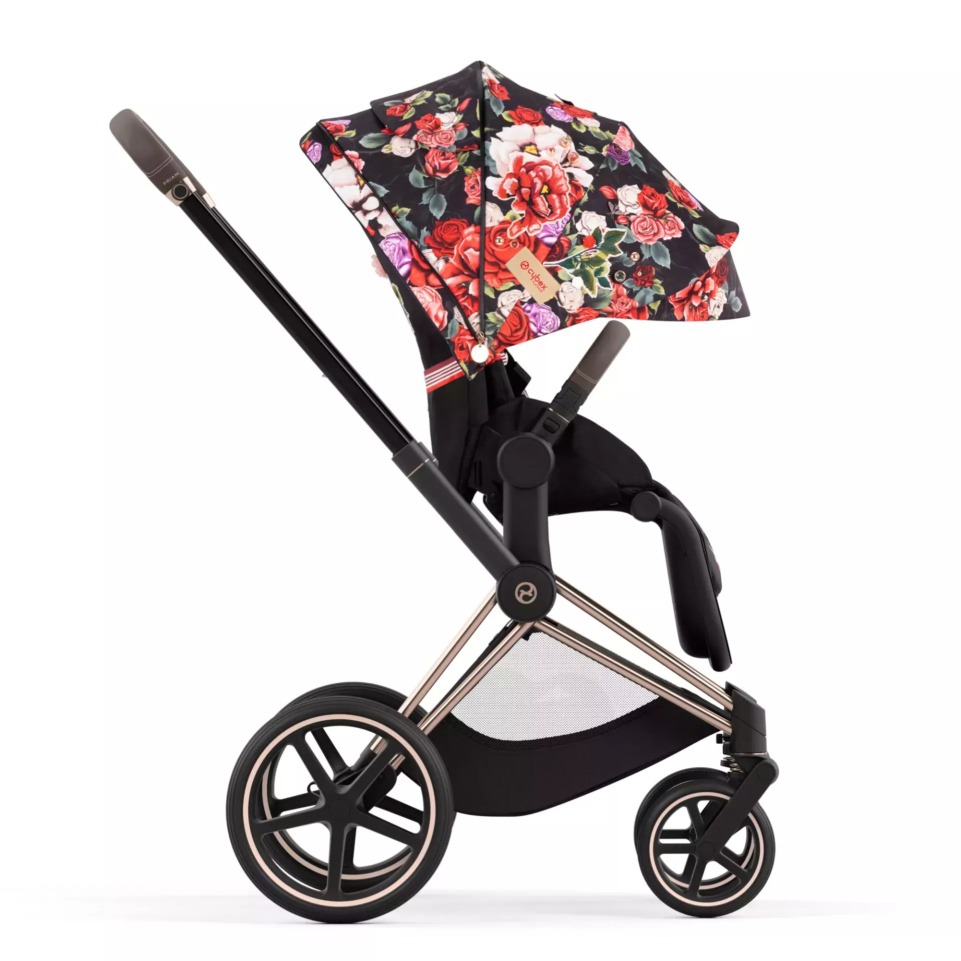 Cybex Priam 4.0 | Spring Blossom Dark - Fashion Collection