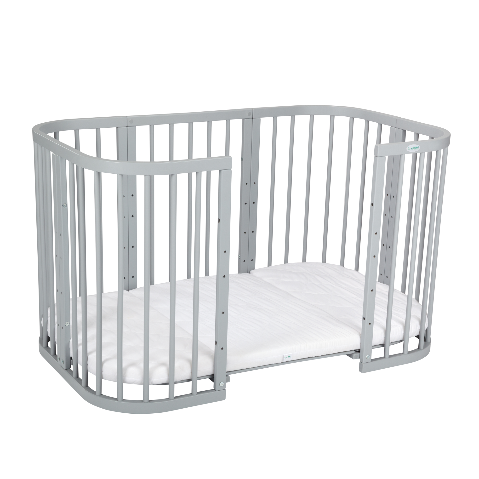 Waldin - łóżeczko 7w1 | Grey Waldin - łóżeczko 7w1 | Grey