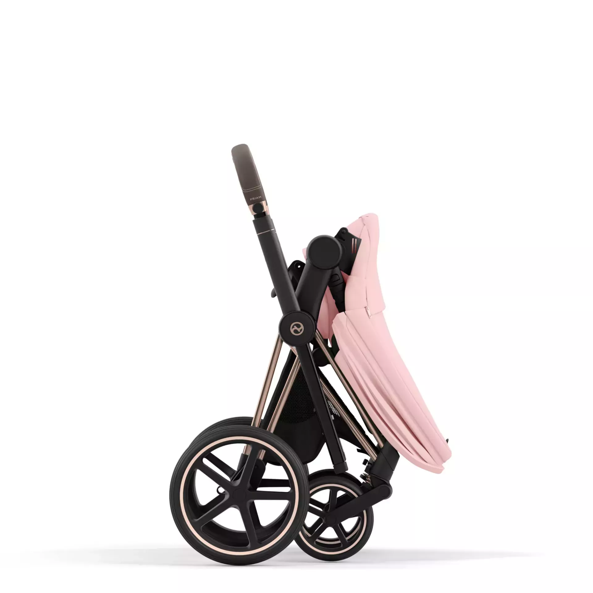 Cybex Priam 4.0 | Peach Pink (Rosegold Frame)