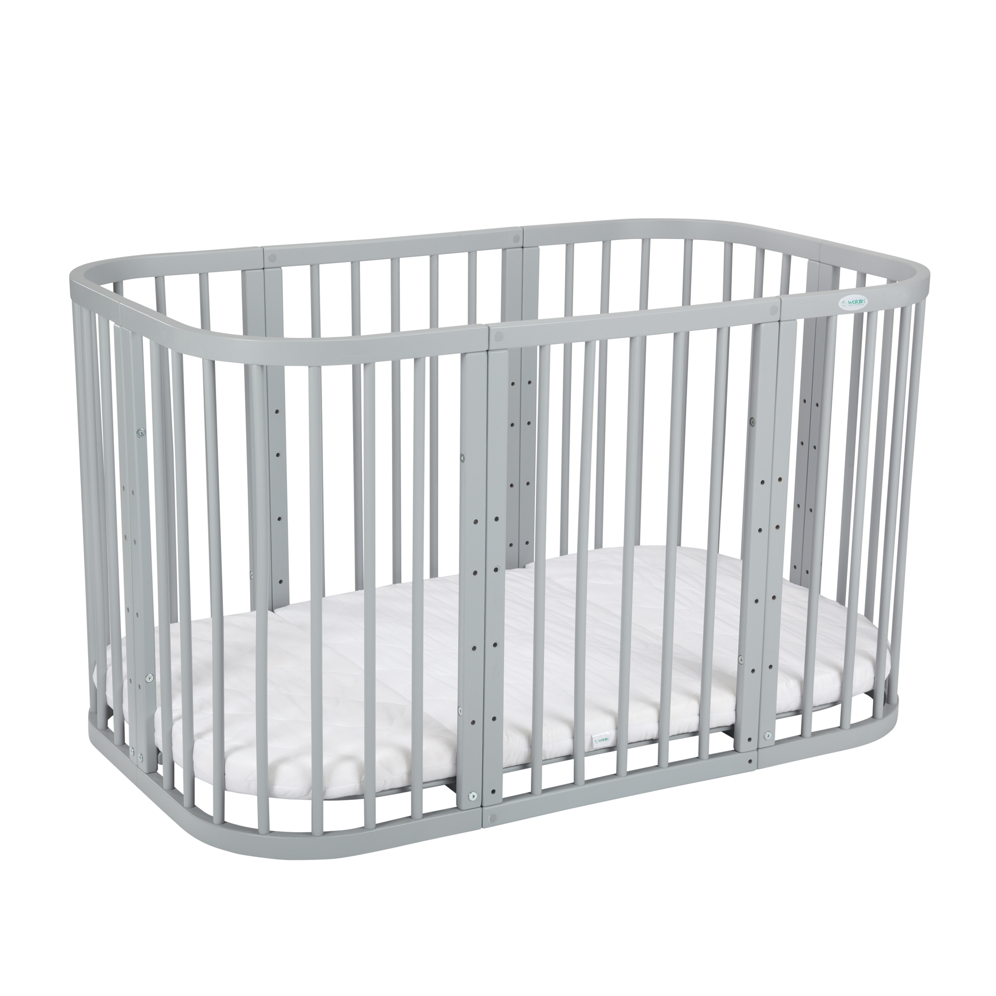 Waldin - łóżeczko 7w1 | Grey Waldin - łóżeczko 7w1 | Grey