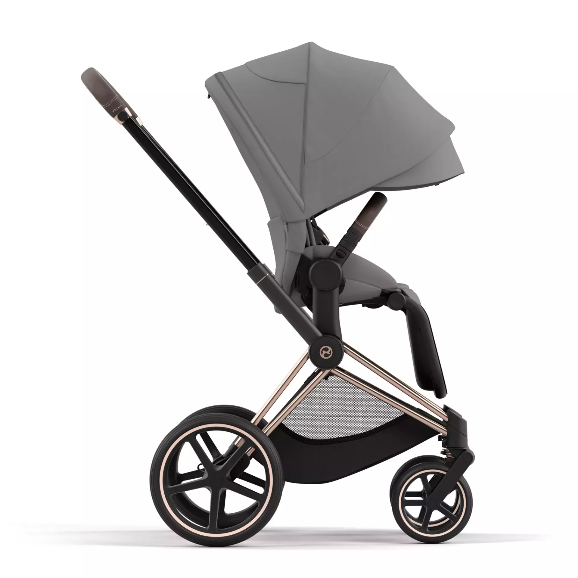 Cybex Priam 4.0 | Mirage Grey (Rosegold Frame)