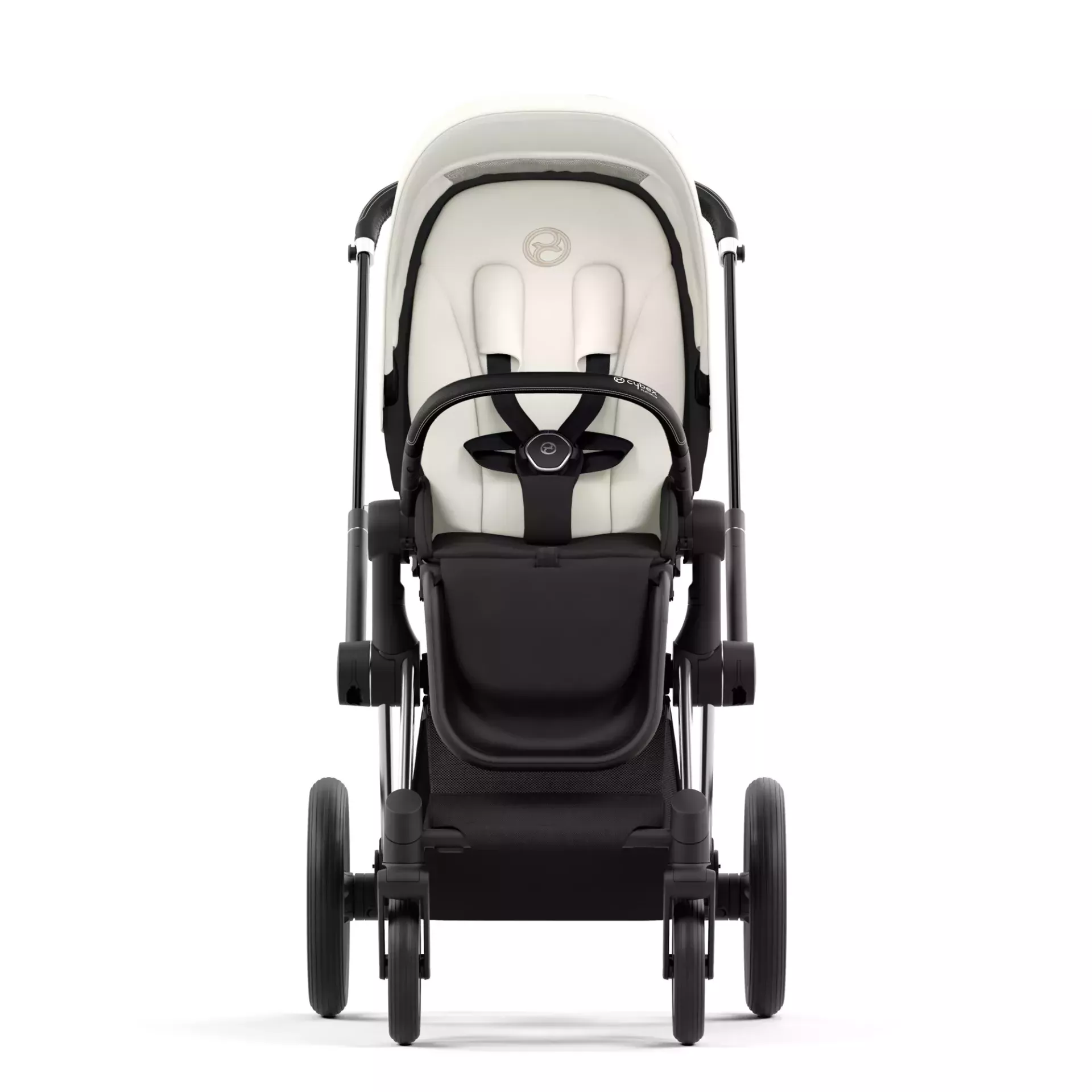 Cybex Priam 4.0 | Off White (Chrome Black Frame) Cybex Priam 4.0 | Off White (Chrome Black Frame)