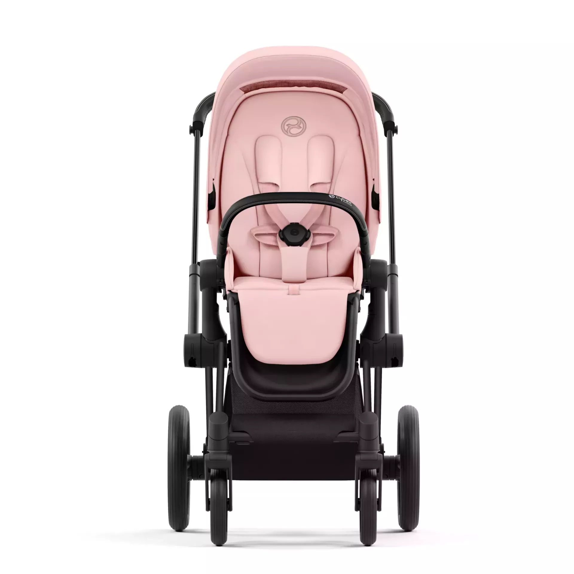 Cybex Priam 4.0 | Peach Pink (Matt Black Frame)