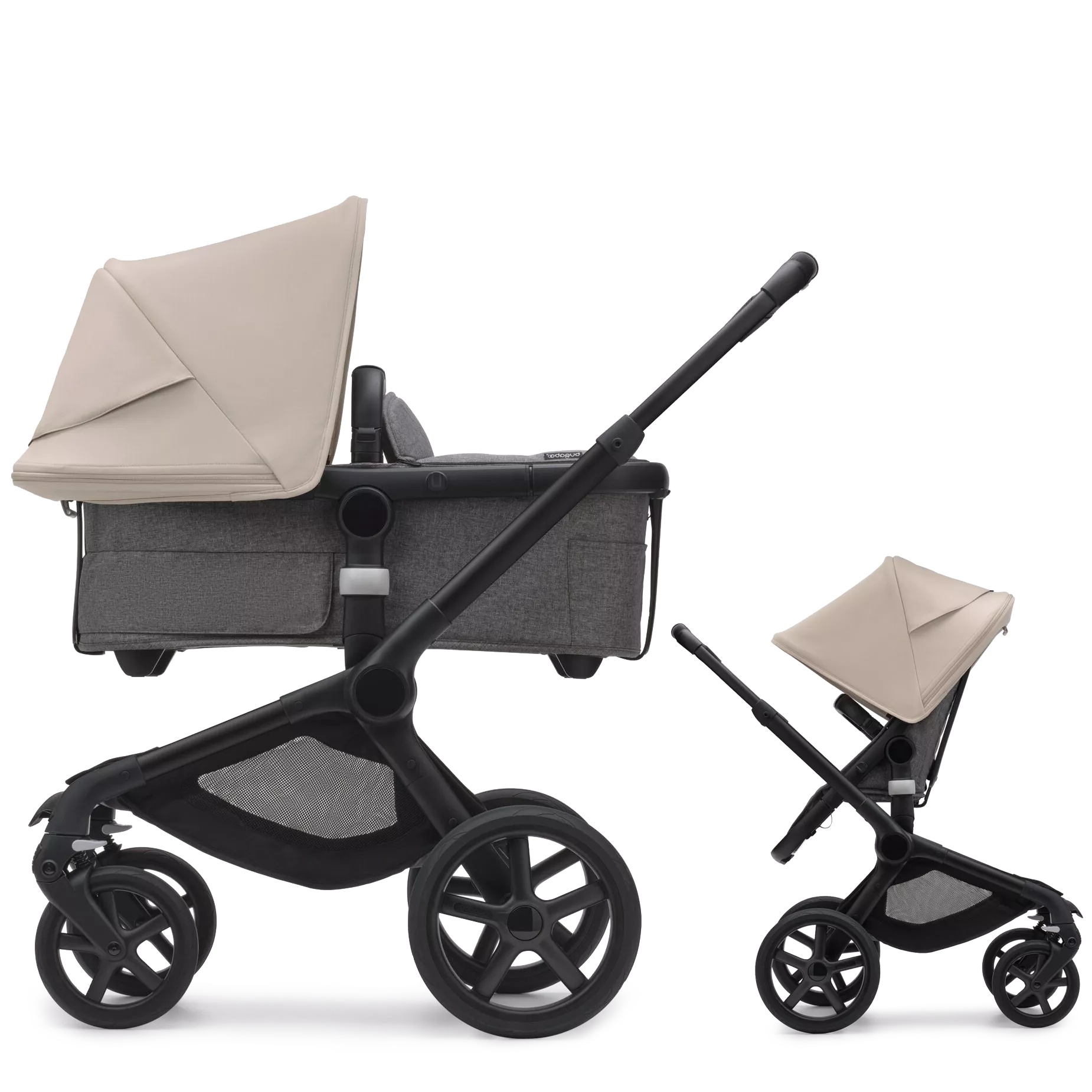 Bugaboo Fox 5 | Black-Grey Melange-Desert Taupe