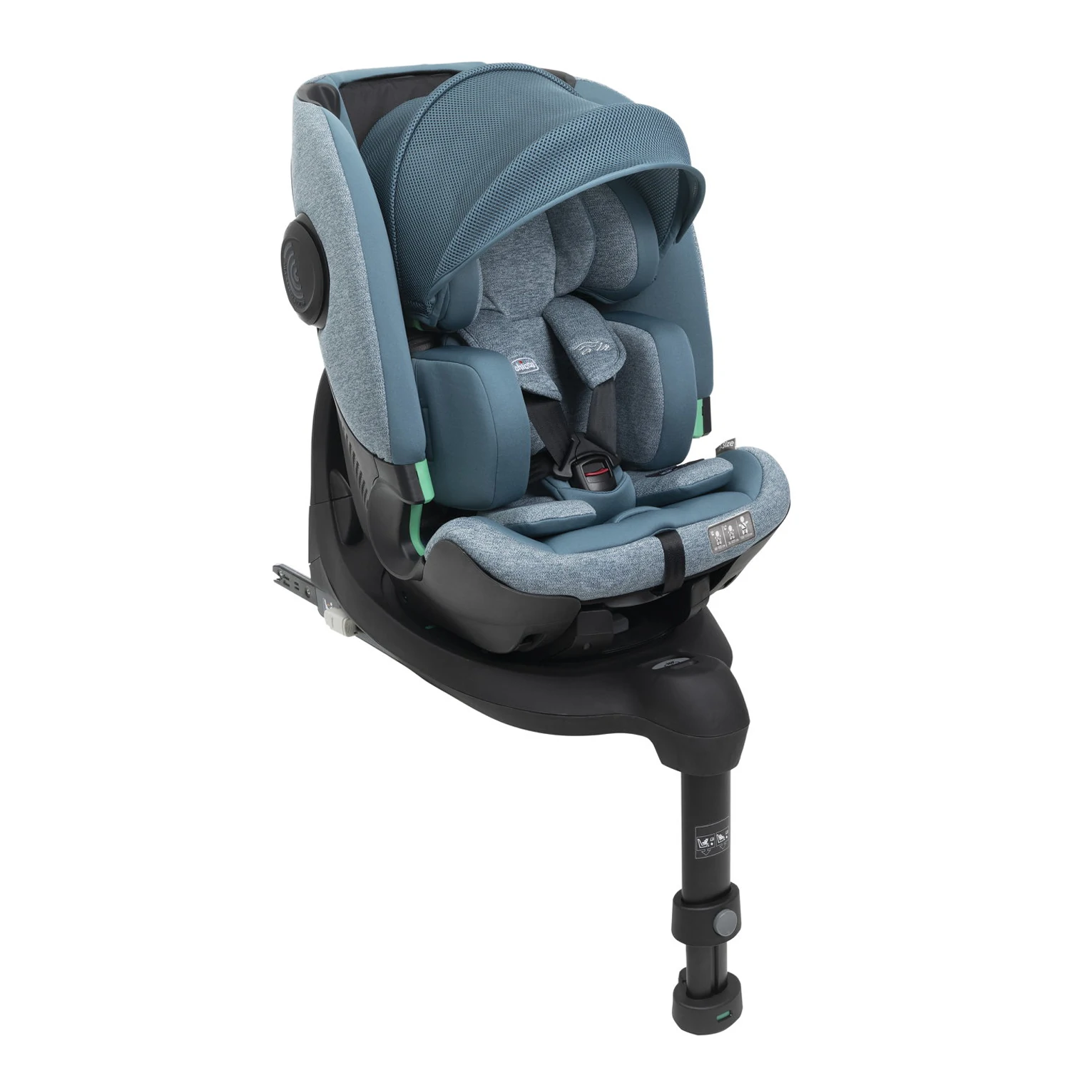 Chicco Bi-Seat Air i-Size | OUTLET | Teal Blue