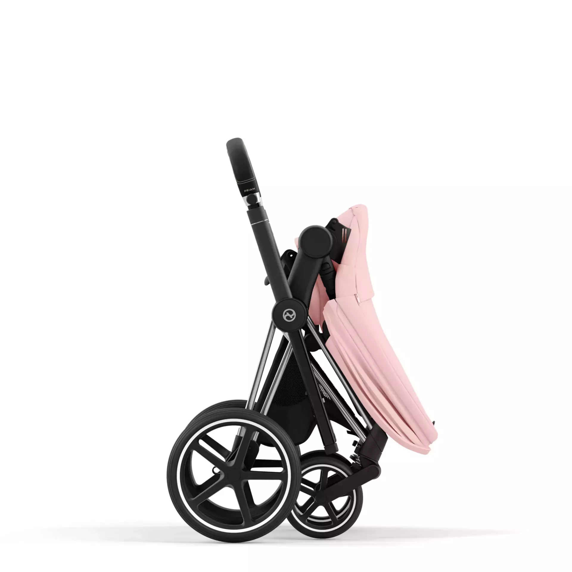 Cybex Priam 4.0 | Peach Pink (Chrome Black Frame)