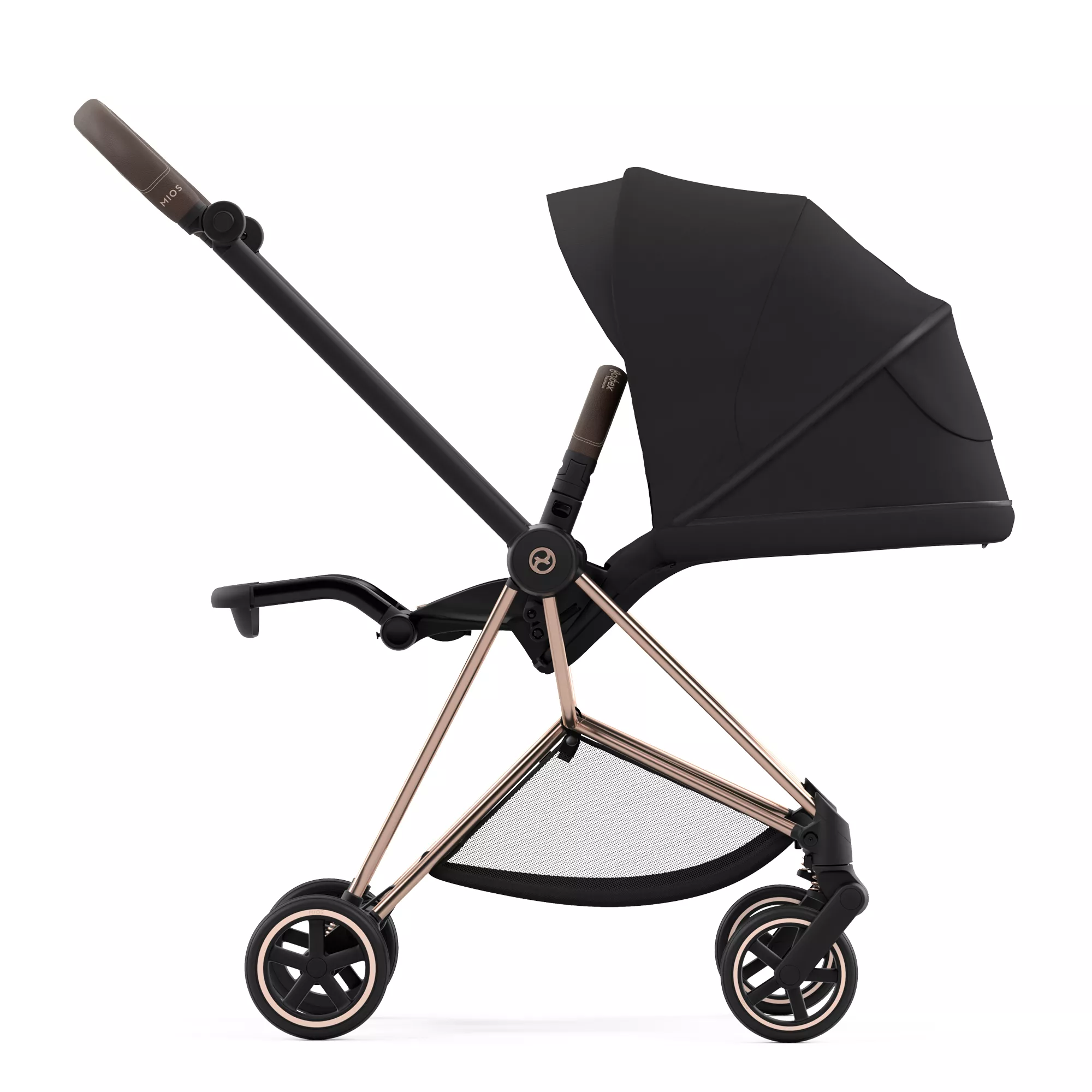 Cybex Mios 3.0 | Sepia Black (Rosegold Frame)