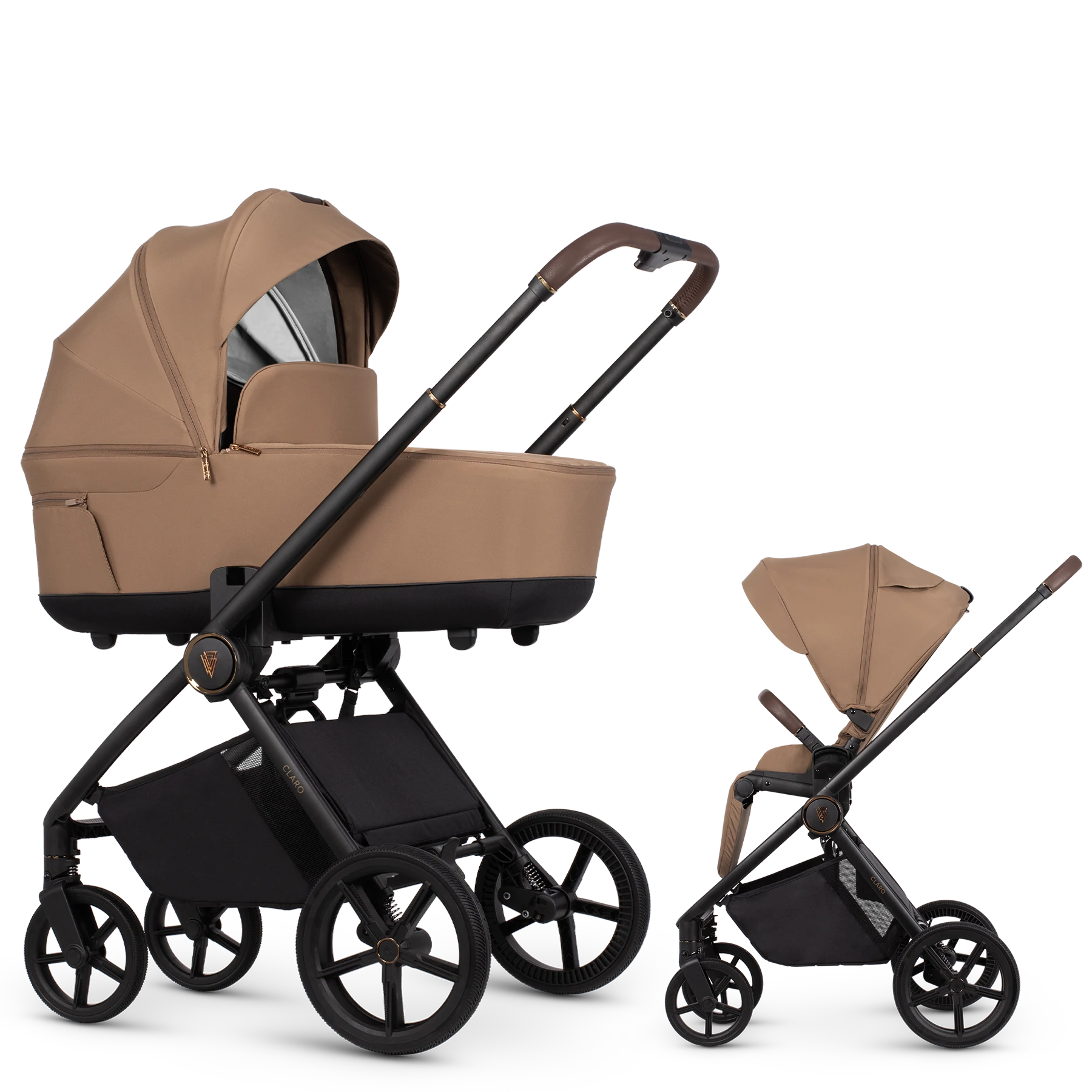 Venicci Claro +GRATIS - 2w1 | Caramel