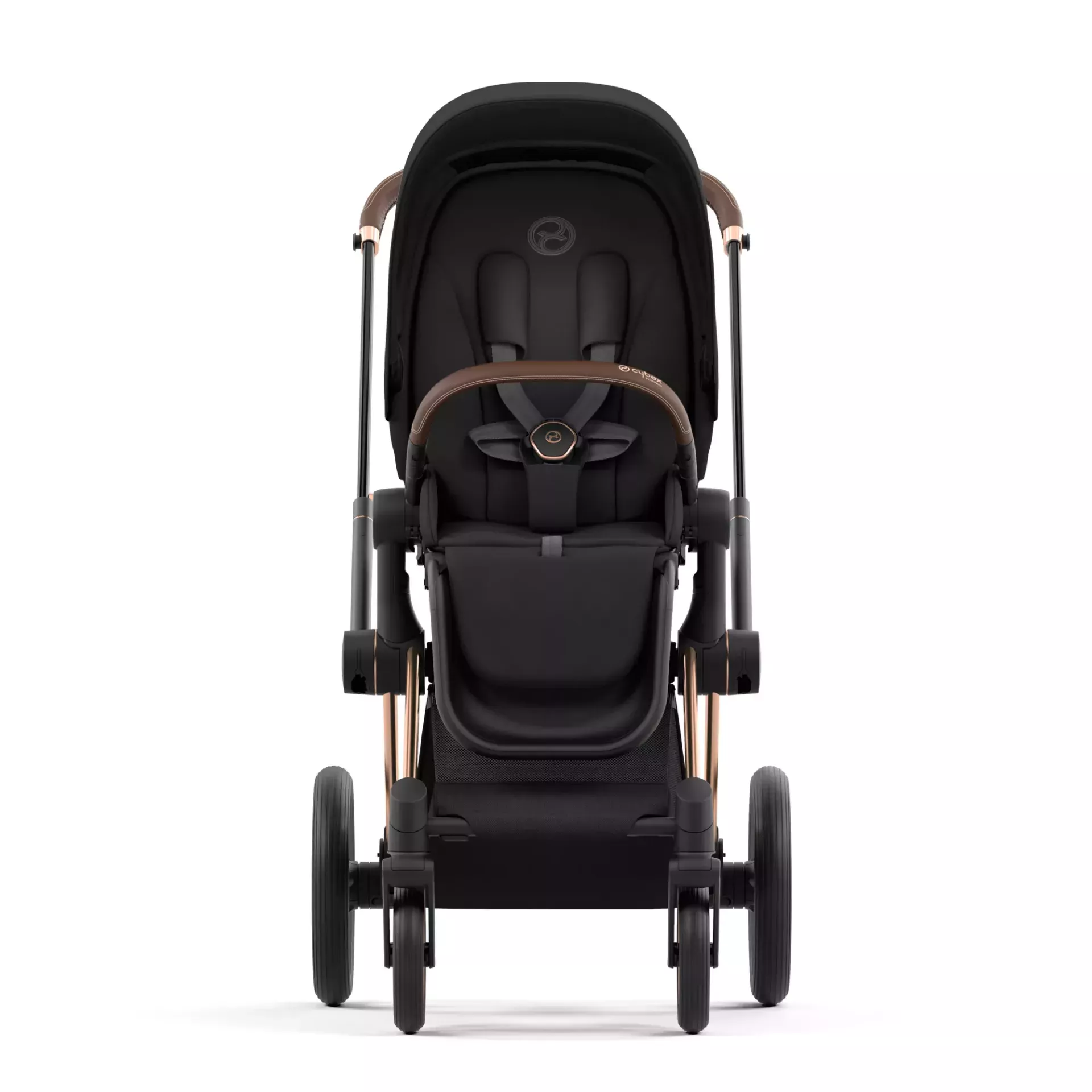 Cybex Priam 4.0 | Sepia Black (Rosegold Frame)