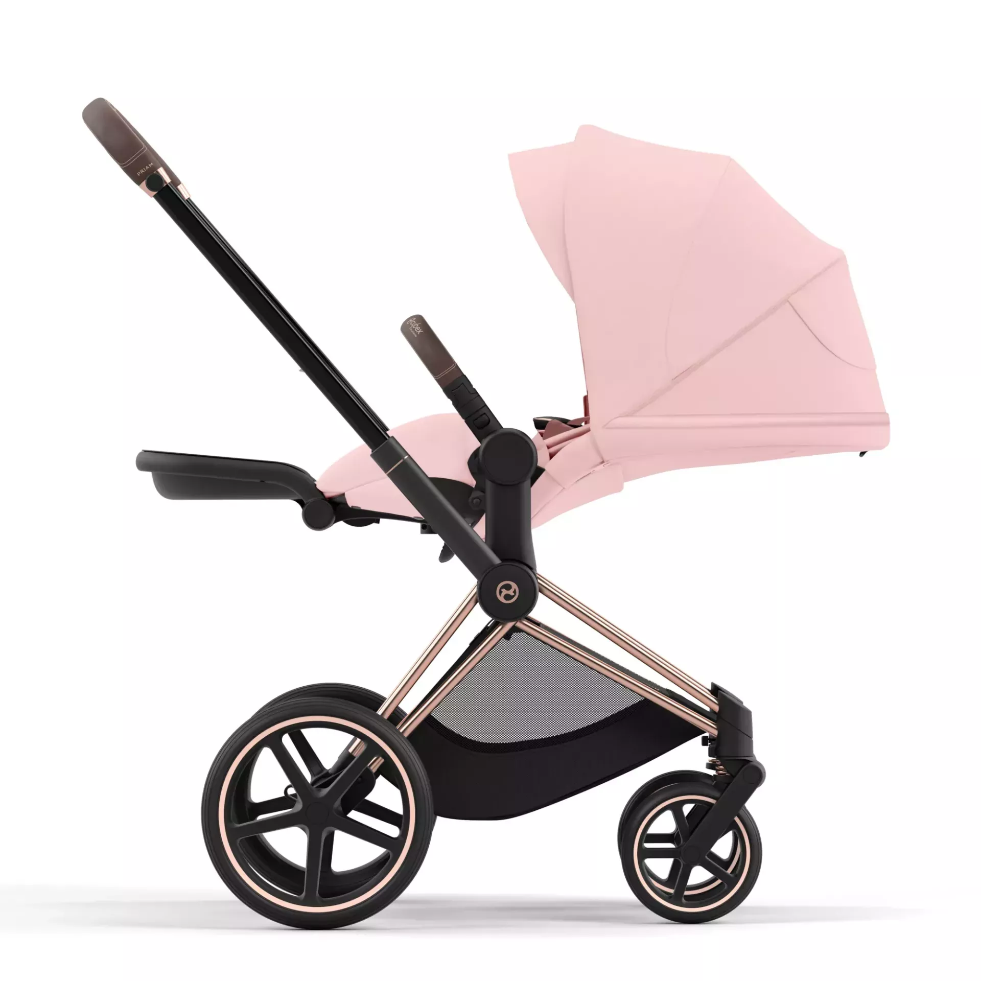 Cybex Priam 4.0 | Peach Pink (Rosegold Frame)