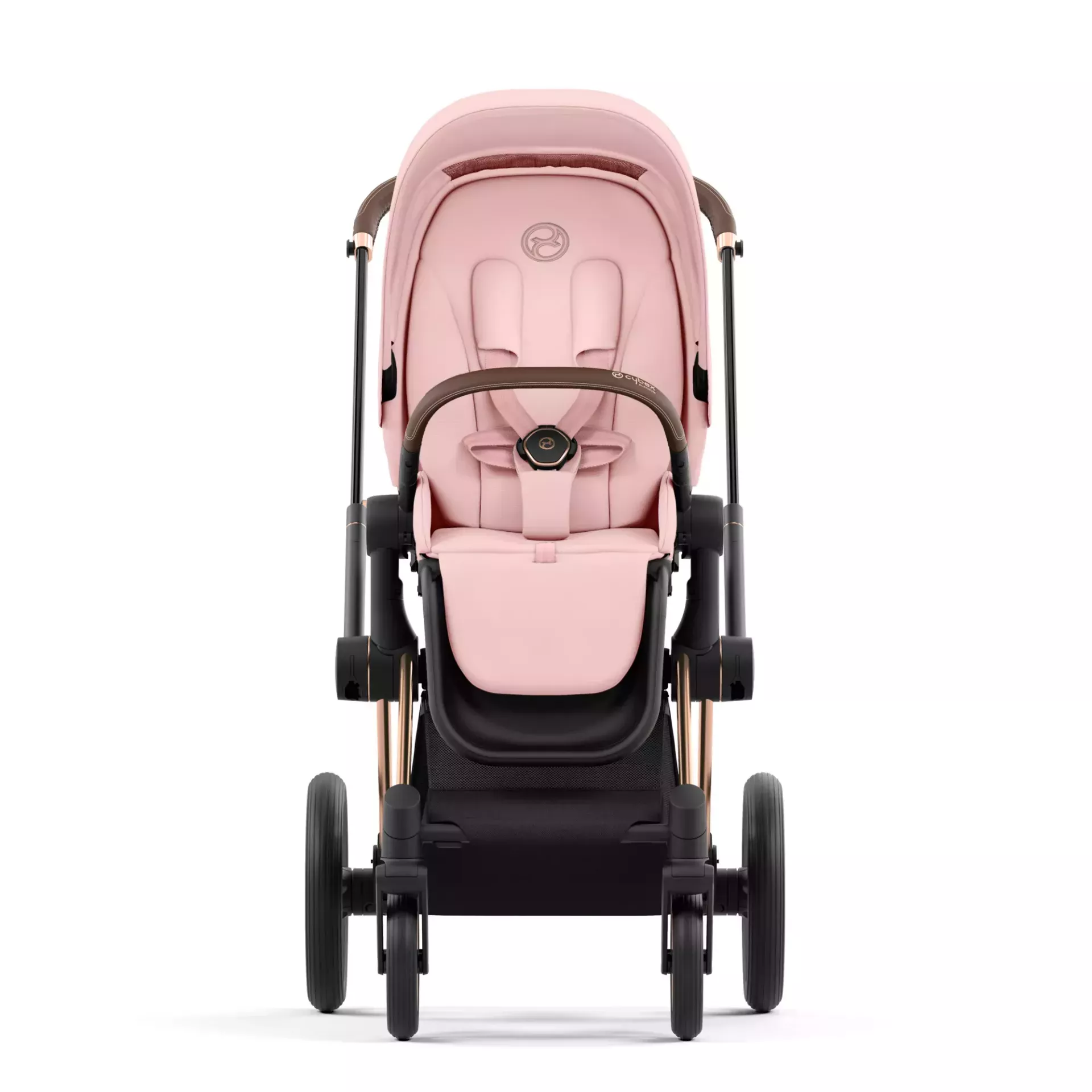 Cybex Priam 4.0 | Peach Pink (Rosegold Frame)