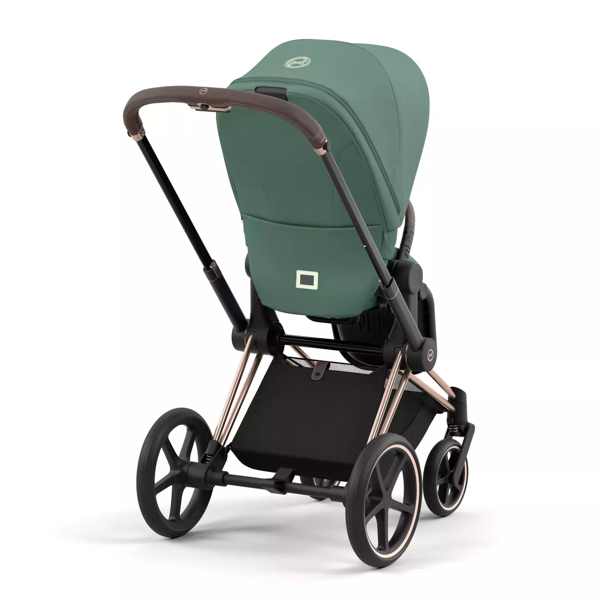 Cybex Priam 4.0 | Leaf Green (Rosegold Frame)