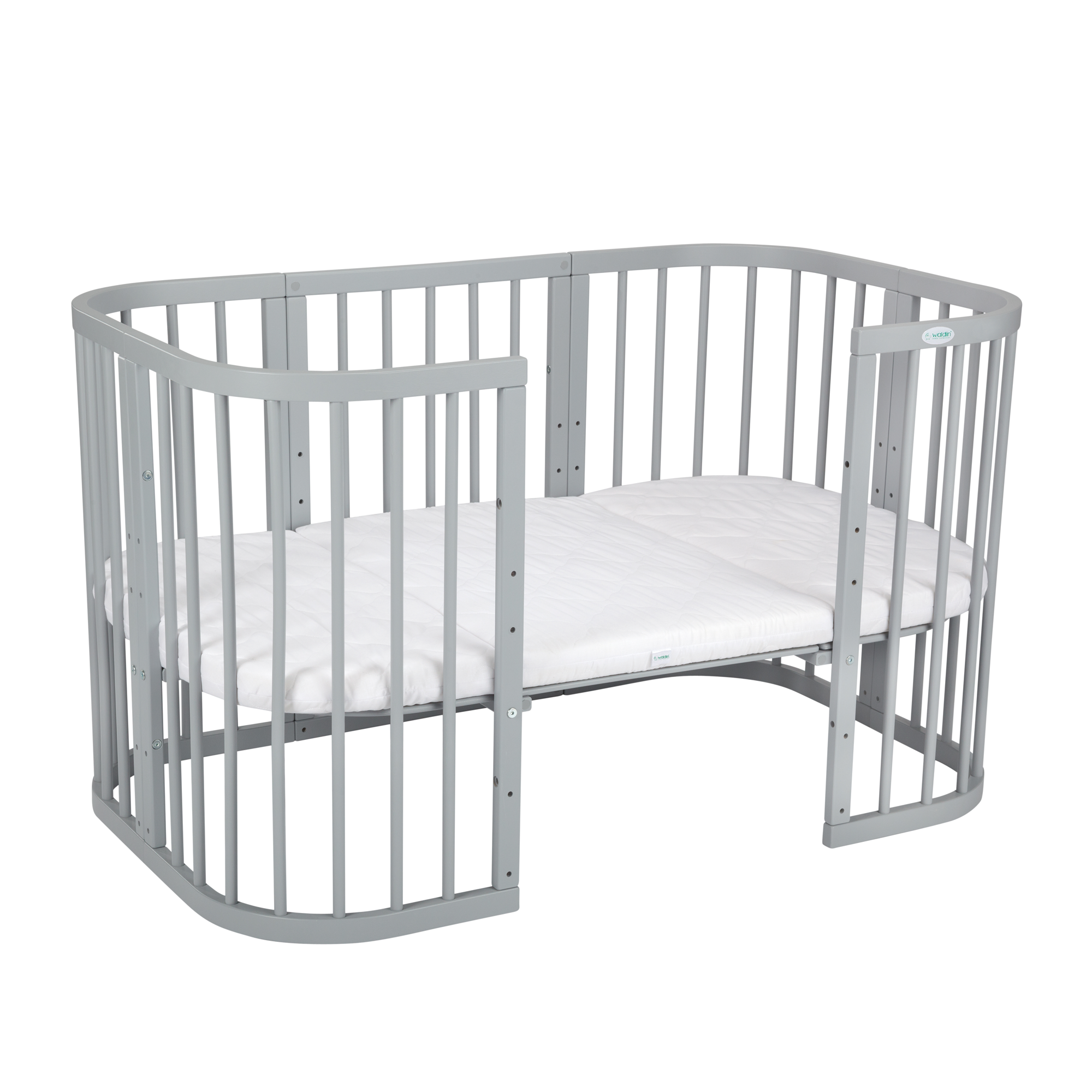 Waldin - łóżeczko 7w1 | Grey Waldin - łóżeczko 7w1 | Grey