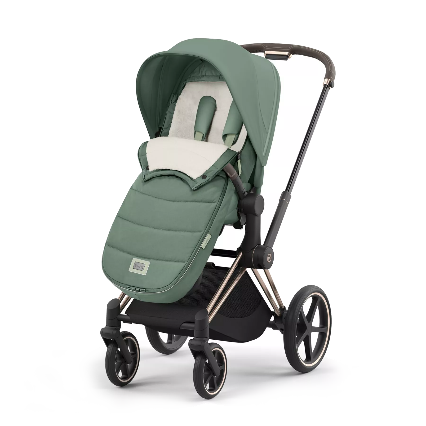 Śpiworek uniwersalny Cybex Platinum | Leaf Green Śpiworek uniwersalny Cybex Platinum | Leaf Green
