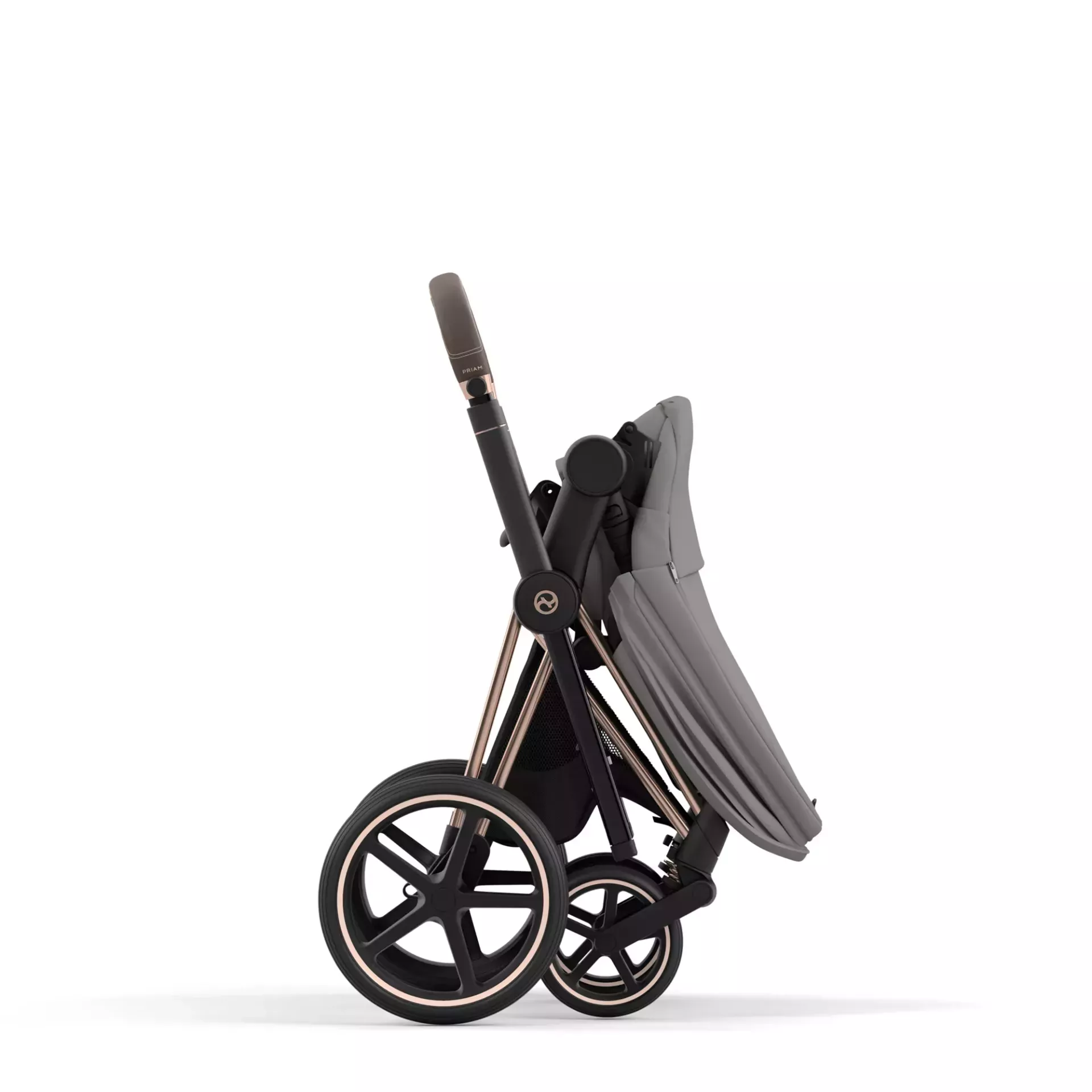 Cybex Priam 4.0 | Mirage Grey (Rosegold Frame)