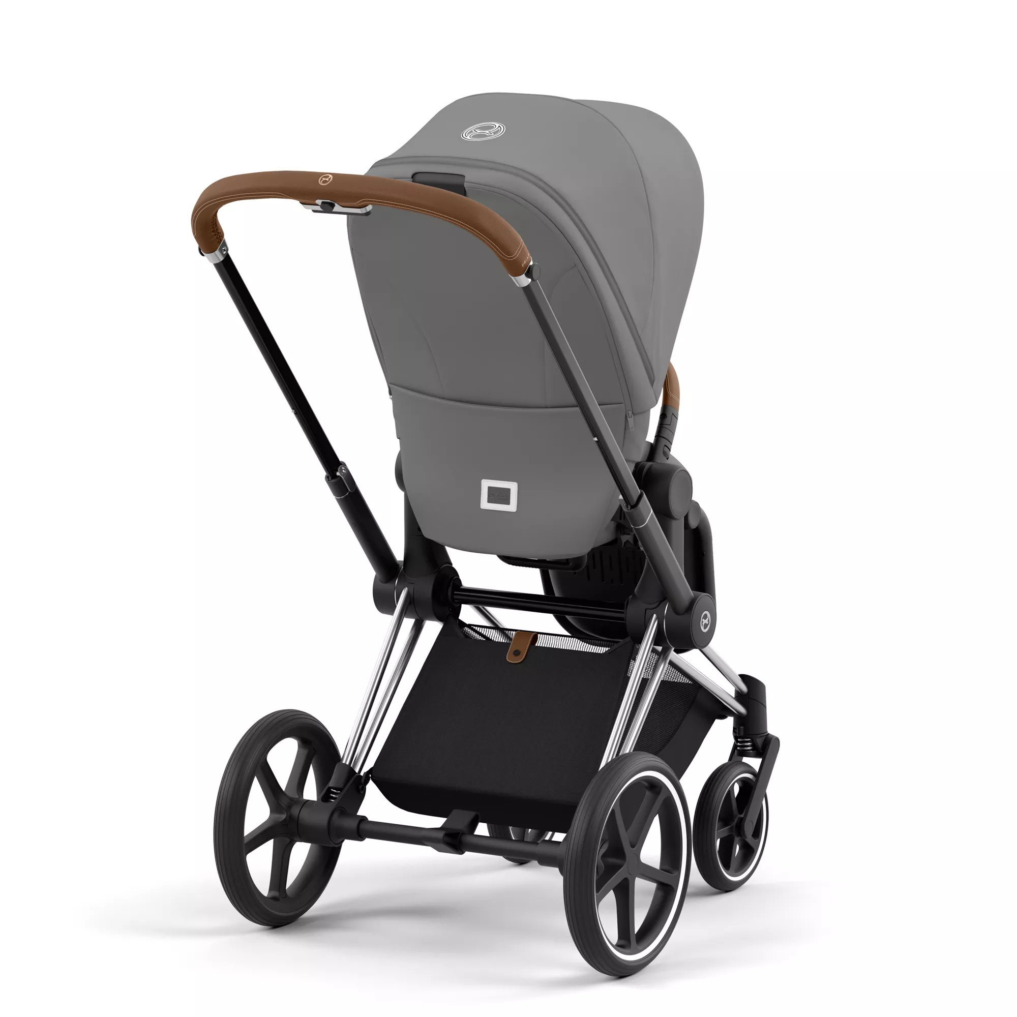 Cybex Priam 4.0 - 2w1 | Mirage Grey (Chrome Brown Frame) Cybex Priam 4.0 - 2w1 | Mirage Grey (Chrome Brown Frame)