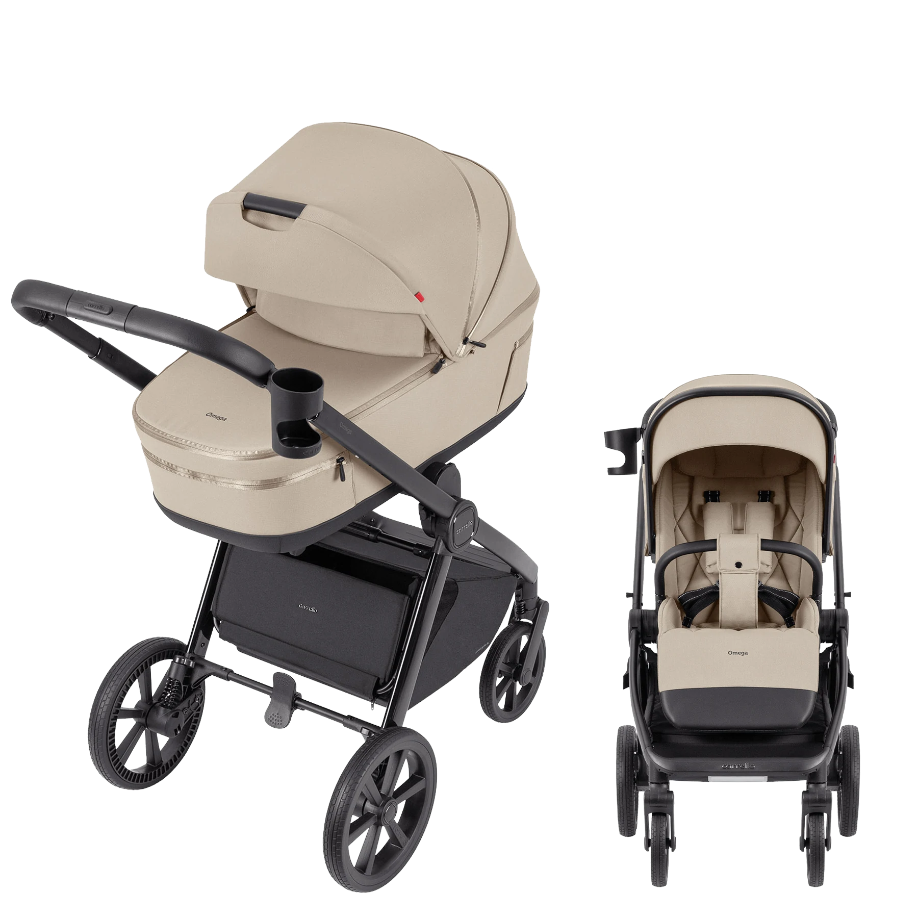 Carrello Omega Plus - 2w1 | Solar Beige