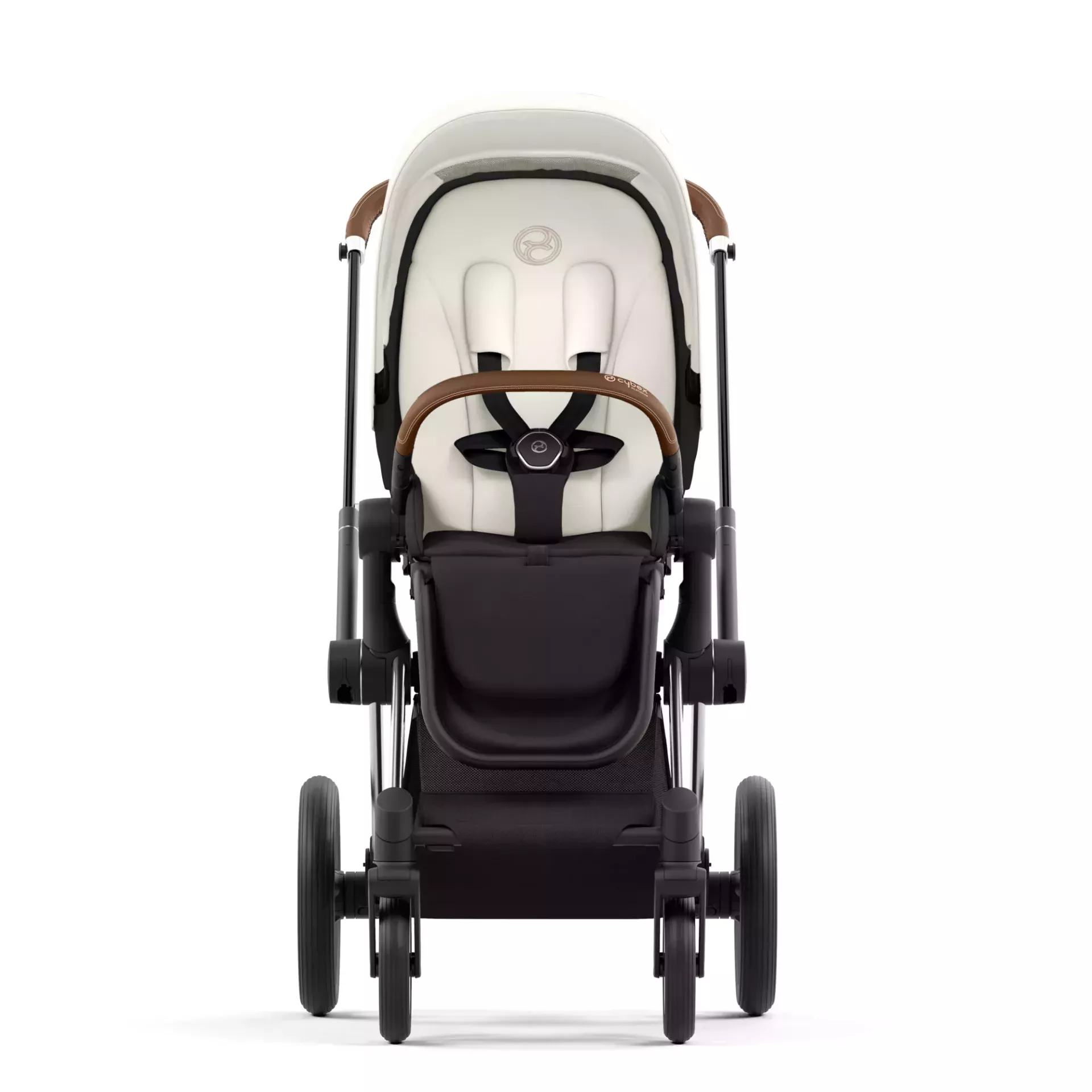 Cybex Priam 4.0 | Off White (Chrome Brown Frame)