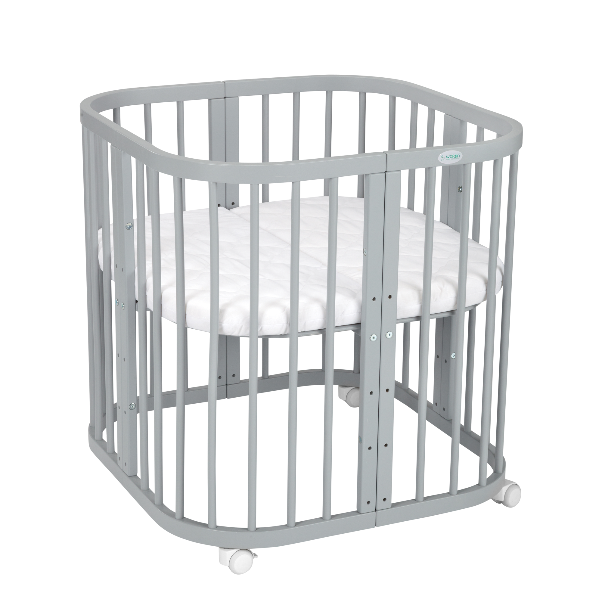 Waldin - łóżeczko 7w1 | Grey Waldin - łóżeczko 7w1 | Grey