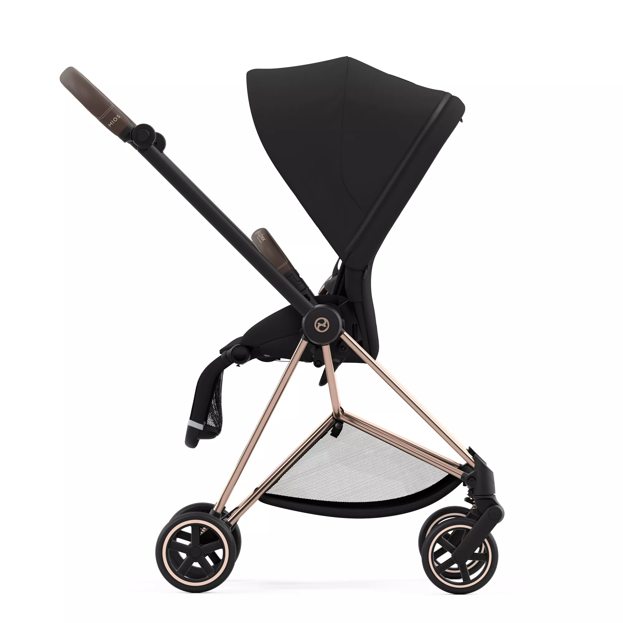 Cybex Mios 3.0 | Sepia Black (Rosegold Frame)
